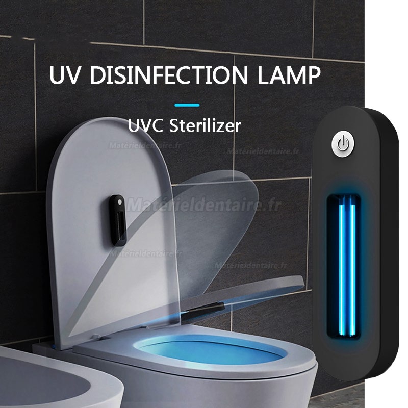 Generic Lampe de toilette intelligente, stérilisateur UV desinfectant -  Prix pas cher